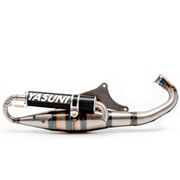 Exhaust Piaggio / Gilera carrera 16 Black-Edition Yasuni carbon silencer