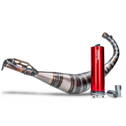 Exhaust Beta RR Enduro/SM 2012-2020 Voca Rookie 50/70cc (CE) red silencer