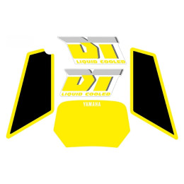 Sticker Kit Yamaha DT Liquid Cooled - Yellow
