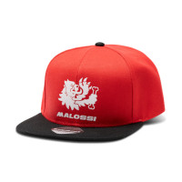 Gorra Snapback Street rojo Malossi