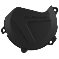 Protector Tapa Embrague Husqvarna FE/FX450 17-22 FC/FS450 16-22 KTM EXC/XC-W 450/500 17-22 XC-F/SX-F 450/500 16-22 Polisport - negro